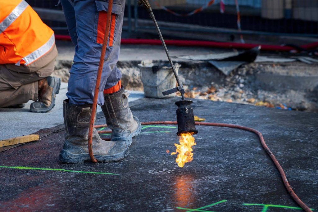 travaux etancheite toiture industrielle